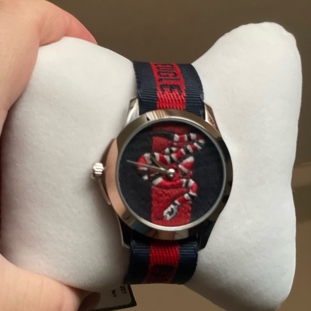 GUCCI Le Marché des Merveilles Watch snake for men or women. Snake watch. - Picture 7 of 14